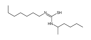 1-heptyl-3-hexan-2-ylthiourea Structure