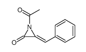 1-acetyl-3-benzylideneaziridin-2-one Structure