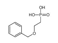 [2-(Benzyloxy)ethyl]phosphonic acid结构式