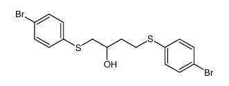 1,4-bis[(4-bromophenyl)sulfanyl]butan-2-ol Structure