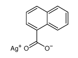 [1]naphthoic acid , silver-salt结构式