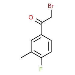 2-Bromo-1-(4-fluoro-3-methylphenyl)ethan-1-one picture