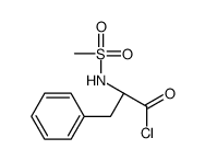 (+)-(s)-n-Methylsulfonylphenylalanyl chloride结构式