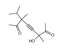 3-Hydroxy-3,6-dimethyl-6-isopropyl-4-octyne-2,7-dione picture