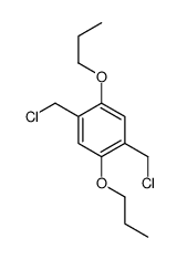 1,4-bis(chloromethyl)-2,5-dipropoxybenzene结构式