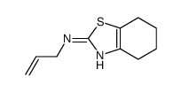N-ALLYL-4,5,6,7-TETRAHYDRO-1,3-BENZOTHIAZOL-2-AMINE Structure