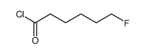 6-fluoro-hexanoyl chloride Structure