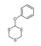 2-Phenoxy-s-trithian Structure