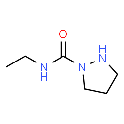 1-Pyrazolidinecarboxamide,N-ethyl-(9CI) Structure