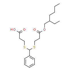 2-ethylhexyl hydrogen 3,3'-[(phenylmethylene)bis(thio)]dipropionate picture