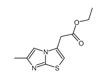(6-methyl-imidazo[2,1-b]thiazol-3-yl)-acetic acid ethyl ester结构式