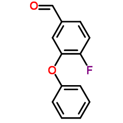 4-Fluoro-3-phenoxybenzaldehyde structure