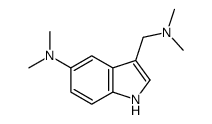 3-[(dimethylamino)methyl]-N,N-dimethyl-1H-indol-5-amine Structure