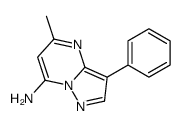 5-Methyl-3-phenylpyrazolo[1,5-a]pyrimidin-7-amine Structure