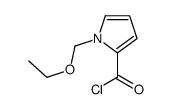 1H-Pyrrole-2-carbonyl chloride, 1-(ethoxymethyl)- (9CI) Structure