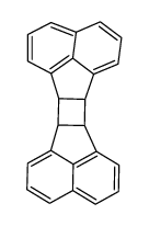 Cyclobuta[1,2-a:3,4-a]diacenaphthylene, 6b, 6c,12b,12c-tetrahydro- Structure