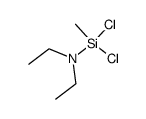 dichloro(diethylamino)methylsilane结构式