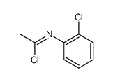 N-o-Chlorphenylacetimidchlorid结构式