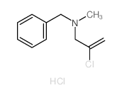 N-benzyl-2-chloro-N-methyl-prop-2-en-1-amine structure