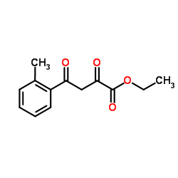 Ethyl 4-(2-methylphenyl)-2,4-dioxobutanoate Structure