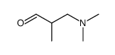 β-dimethylamino-isobutyraldehyde Structure