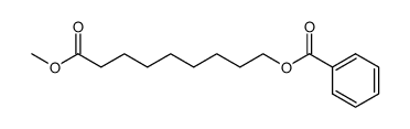 Methyl 9-benzoyloxynonanoate结构式