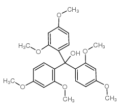 Tris(2,4-dimethoxyphenyl)methanol Structure