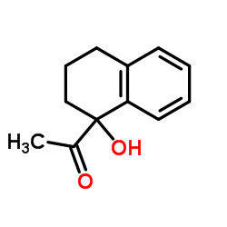 1-(1,2,3,4-tetrahydro-1-hydroxy-1-naphthalenyl)-结构式