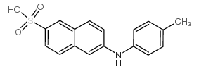 6-对甲苯胺基萘磺酸结构式