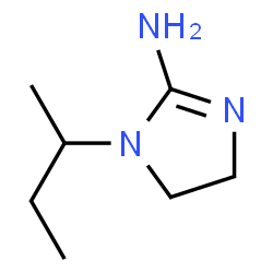 1H-Imidazol-2-amine,4,5-dihydro-1-(1-methylpropyl)-(9CI)结构式