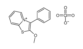 2-methoxy-3-phenyl-[1,3]thiazolo[3,2-a]pyridin-4-ium,perchlorate Structure