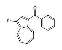 (3-bromoazulen-1-yl)-phenylmethanone结构式