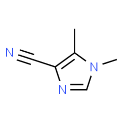 1H-Imidazole-4-carbonitrile,1,5-dimethyl-(9CI)结构式