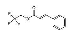 (E)-3-phenyl-2-propenoic acid 2,2,2-trifluoroethyl ester Structure