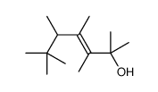 2,3,4,5,6,6-hexamethylhept-3-en-2-ol Structure