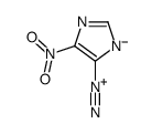 4-diazo-5-nitroimidazole结构式