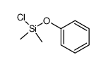dimethyl(phenoxy)silyl chloride Structure