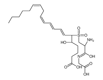 leukotriene D-4 sulfone Structure