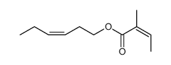 (Z)-3-hexen-1-yl angelate结构式