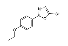 5-(4-乙氧基苯基)-1,3,4-噁二唑-2-硫醇结构式