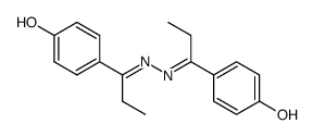 bis-[1-(4-hydroxy-phenyl)-propylidene]-hydrazine Structure