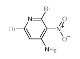 2,6-dibromo-3-nitropyridin-4-amine structure