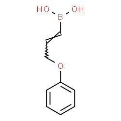 (E)-3-PHENOXYPROP-1-ENYLBORONIC ACID Structure