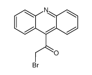 1-acridin-9-yl-2-bromo-ethanone结构式