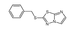 2-(benzylthio)imidazo[2,1-b][1,3,4]thiadiazole结构式