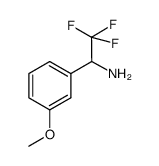 2,2,2-Trifluoro-1-(3-methoxyphenyl)ethanamine Structure