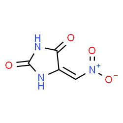 Hydantoin,5-nitromethylene- (3CI) Structure