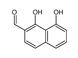 1,8-dihydroxy-2-naphthaldehyde结构式