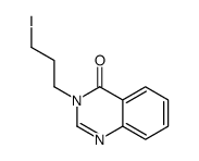 3-(3-iodopropyl)quinazolin-4-one结构式