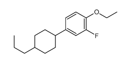 1-ethoxy-2-fluoro-4-(4-propylcyclohexyl)benzene Structure